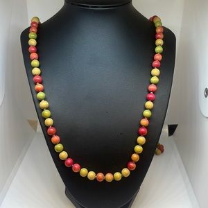 Wooden Bead Necklace